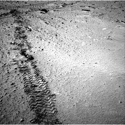 Nasa's Mars rover Curiosity acquired this image using its Right Navigation Camera on Sol 553, at drive 66, site number 28