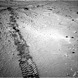 Nasa's Mars rover Curiosity acquired this image using its Right Navigation Camera on Sol 553, at drive 72, site number 28