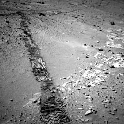 Nasa's Mars rover Curiosity acquired this image using its Right Navigation Camera on Sol 553, at drive 84, site number 28
