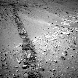 Nasa's Mars rover Curiosity acquired this image using its Right Navigation Camera on Sol 553, at drive 90, site number 28