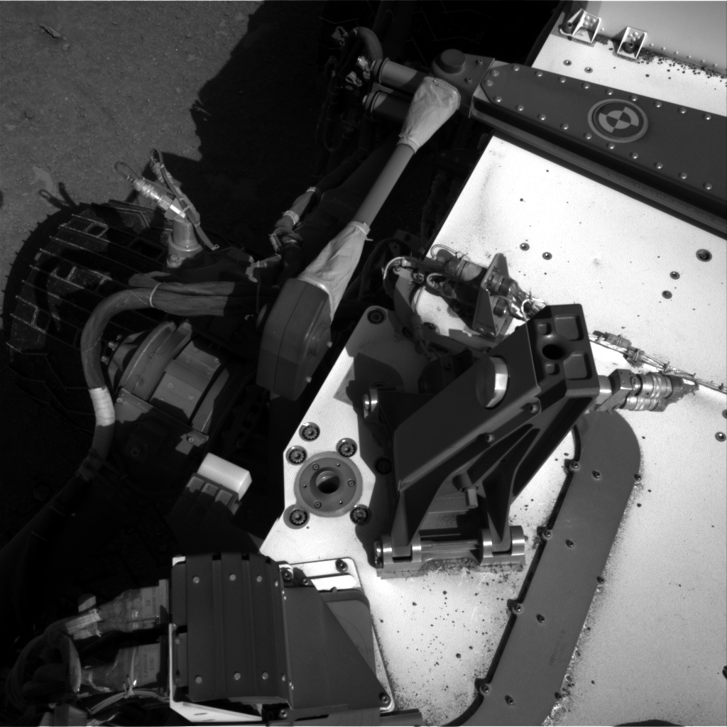 Nasa's Mars rover Curiosity acquired this image using its Right Navigation Camera on Sol 553, at drive 150, site number 28