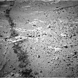 Nasa's Mars rover Curiosity acquired this image using its Right Navigation Camera on Sol 553, at drive 198, site number 28