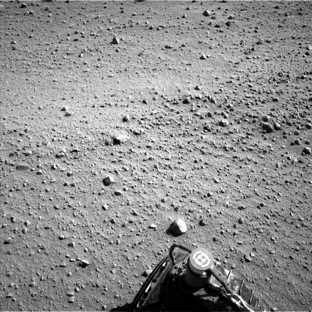 Nasa's Mars rover Curiosity acquired this image using its Left Navigation Camera on Sol 554, at drive 298, site number 28