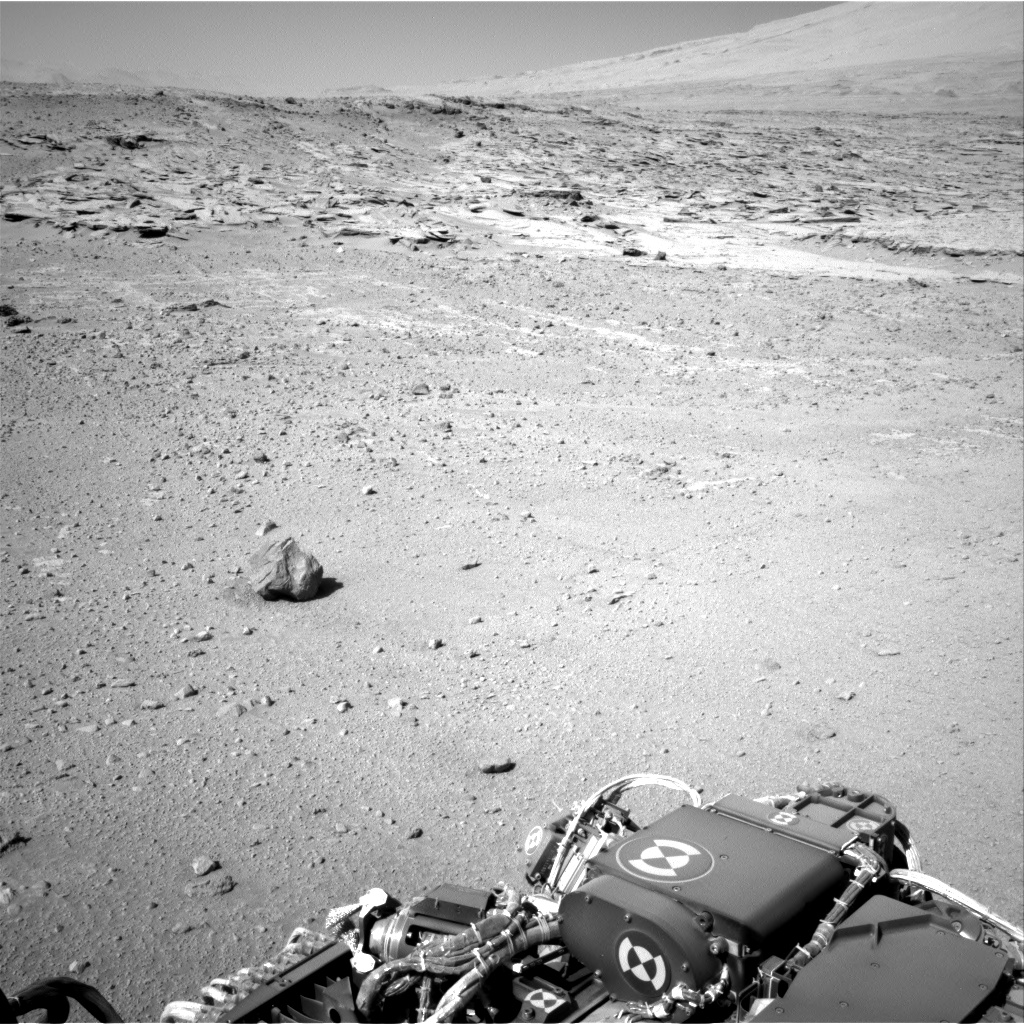 Nasa's Mars rover Curiosity acquired this image using its Right Navigation Camera on Sol 554, at drive 298, site number 28