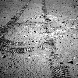 Nasa's Mars rover Curiosity acquired this image using its Left Navigation Camera on Sol 555, at drive 304, site number 28