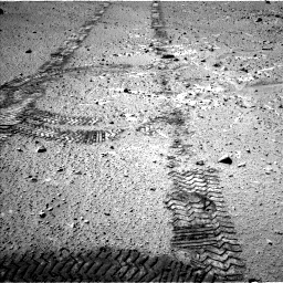 Nasa's Mars rover Curiosity acquired this image using its Left Navigation Camera on Sol 555, at drive 310, site number 28