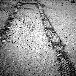 Nasa's Mars rover Curiosity acquired this image using its Left Navigation Camera on Sol 555, at drive 376, site number 28