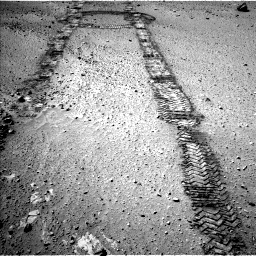 Nasa's Mars rover Curiosity acquired this image using its Left Navigation Camera on Sol 555, at drive 382, site number 28