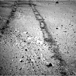 Nasa's Mars rover Curiosity acquired this image using its Left Navigation Camera on Sol 555, at drive 400, site number 28
