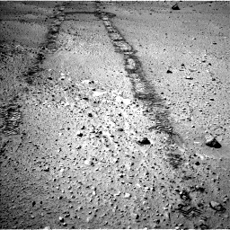 Nasa's Mars rover Curiosity acquired this image using its Left Navigation Camera on Sol 555, at drive 406, site number 28