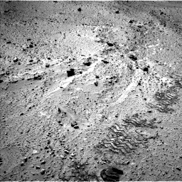 Nasa's Mars rover Curiosity acquired this image using its Left Navigation Camera on Sol 555, at drive 430, site number 28