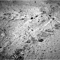 Nasa's Mars rover Curiosity acquired this image using its Left Navigation Camera on Sol 555, at drive 442, site number 28