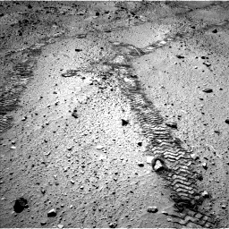 Nasa's Mars rover Curiosity acquired this image using its Left Navigation Camera on Sol 555, at drive 484, site number 28