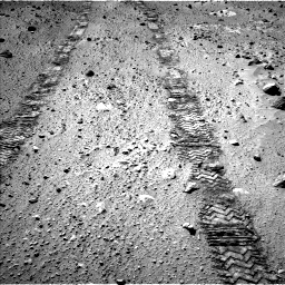 Nasa's Mars rover Curiosity acquired this image using its Left Navigation Camera on Sol 555, at drive 544, site number 28