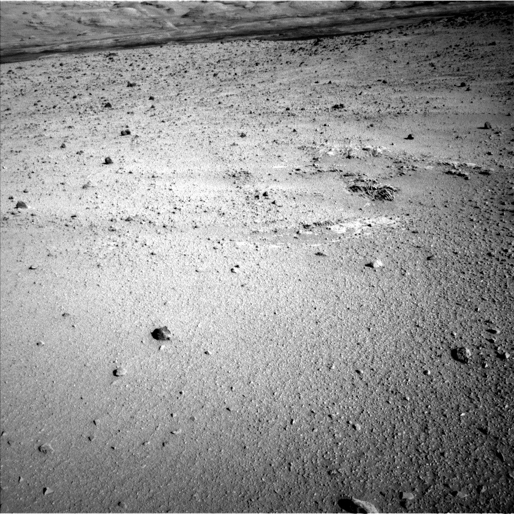 Nasa's Mars rover Curiosity acquired this image using its Left Navigation Camera on Sol 555, at drive 634, site number 28