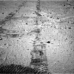 Nasa's Mars rover Curiosity acquired this image using its Right Navigation Camera on Sol 555, at drive 310, site number 28
