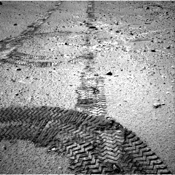 Nasa's Mars rover Curiosity acquired this image using its Right Navigation Camera on Sol 555, at drive 316, site number 28