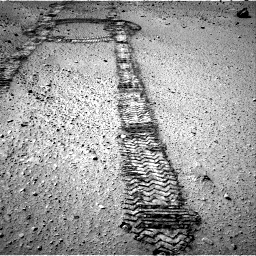 Nasa's Mars rover Curiosity acquired this image using its Right Navigation Camera on Sol 555, at drive 370, site number 28