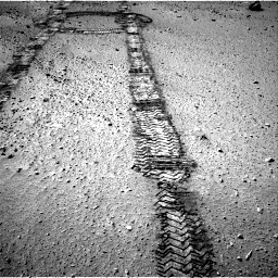 Nasa's Mars rover Curiosity acquired this image using its Right Navigation Camera on Sol 555, at drive 376, site number 28