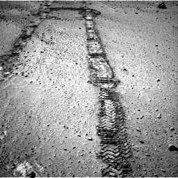 Nasa's Mars rover Curiosity acquired this image using its Right Navigation Camera on Sol 555, at drive 382, site number 28