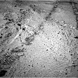 Nasa's Mars rover Curiosity acquired this image using its Right Navigation Camera on Sol 555, at drive 424, site number 28