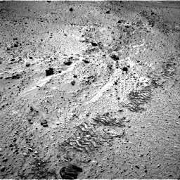Nasa's Mars rover Curiosity acquired this image using its Right Navigation Camera on Sol 555, at drive 430, site number 28