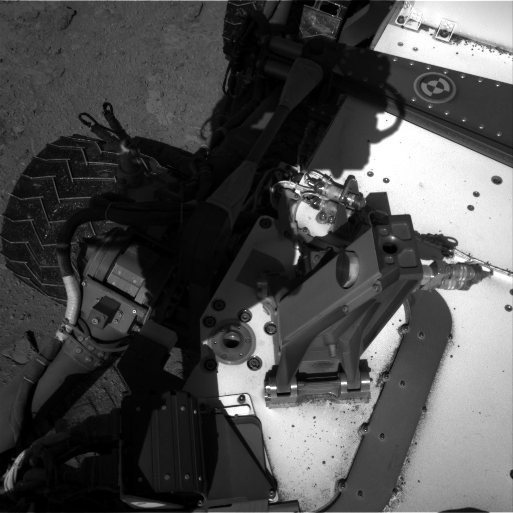 Nasa's Mars rover Curiosity acquired this image using its Right Navigation Camera on Sol 555, at drive 472, site number 28
