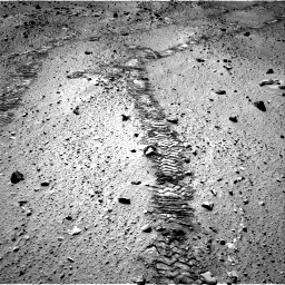 Nasa's Mars rover Curiosity acquired this image using its Right Navigation Camera on Sol 555, at drive 490, site number 28