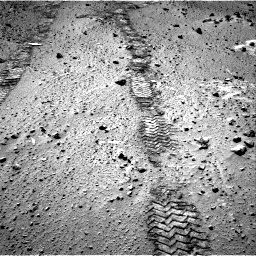 Nasa's Mars rover Curiosity acquired this image using its Right Navigation Camera on Sol 555, at drive 508, site number 28