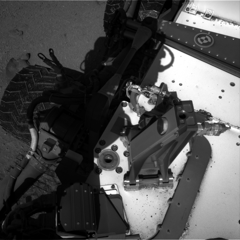 Nasa's Mars rover Curiosity acquired this image using its Right Navigation Camera on Sol 555, at drive 520, site number 28