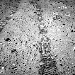 Nasa's Mars rover Curiosity acquired this image using its Right Navigation Camera on Sol 555, at drive 526, site number 28