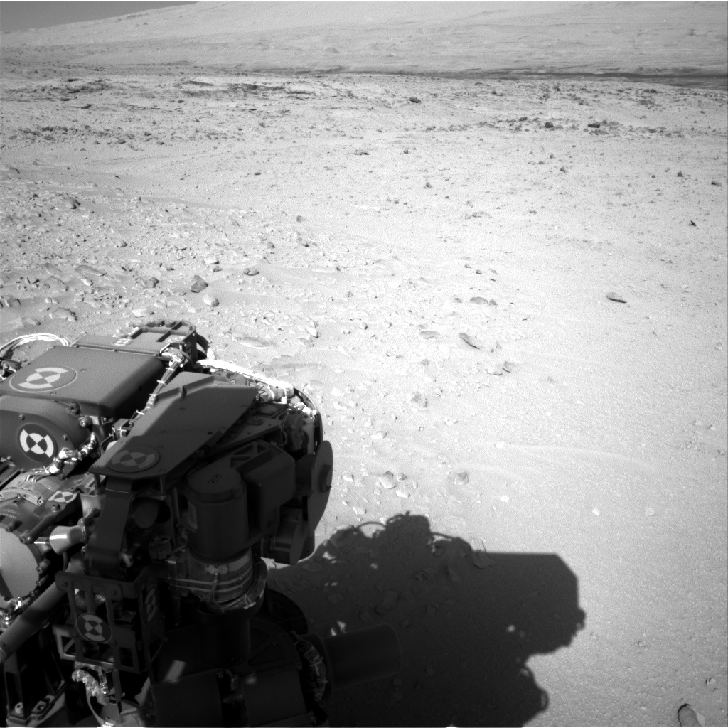 Nasa's Mars rover Curiosity acquired this image using its Right Navigation Camera on Sol 555, at drive 634, site number 28