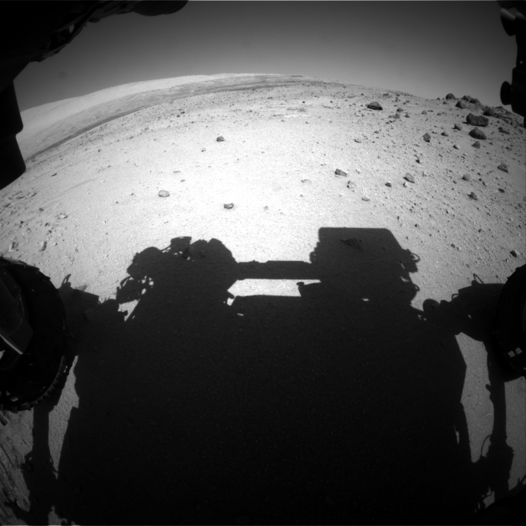 Nasa's Mars rover Curiosity acquired this image using its Front Hazard Avoidance Camera (Front Hazcam) on Sol 558, at drive 634, site number 28