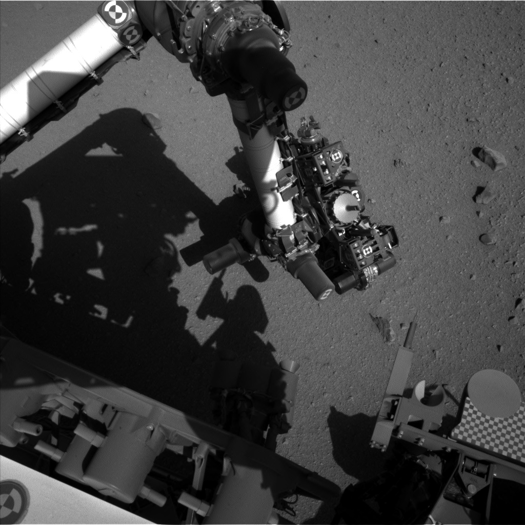 Nasa's Mars rover Curiosity acquired this image using its Left Navigation Camera on Sol 558, at drive 634, site number 28