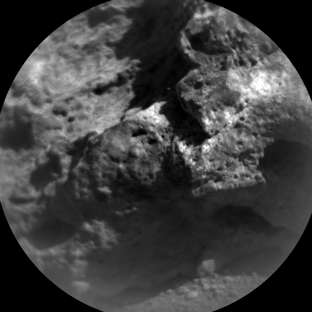 Nasa's Mars rover Curiosity acquired this image using its Chemistry & Camera (ChemCam) on Sol 558, at drive 634, site number 28