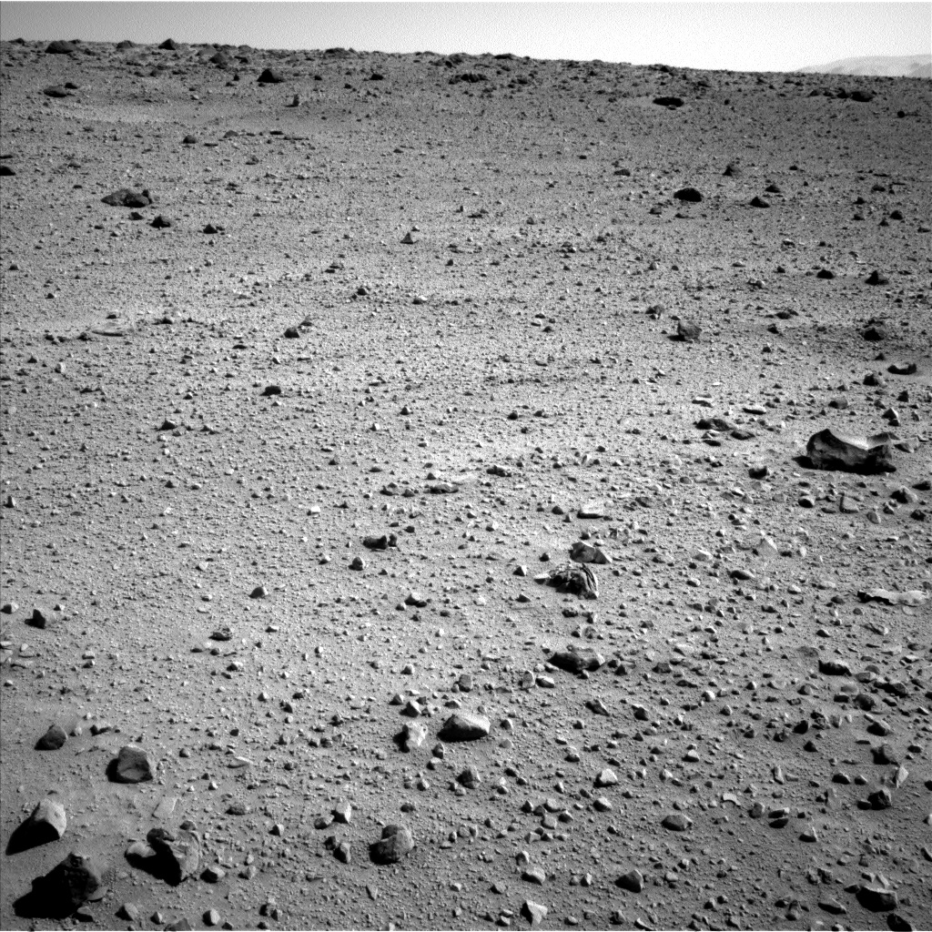 Nasa's Mars rover Curiosity acquired this image using its Left Navigation Camera on Sol 559, at drive 914, site number 28