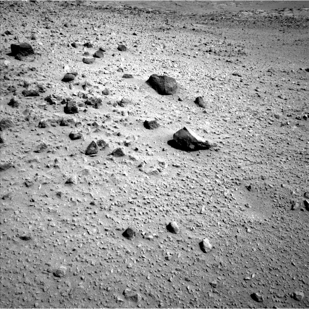 Nasa's Mars rover Curiosity acquired this image using its Left Navigation Camera on Sol 561, at drive 1296, site number 28