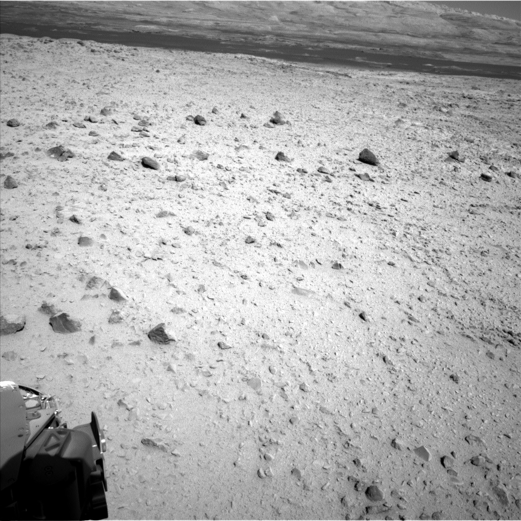 Nasa's Mars rover Curiosity acquired this image using its Left Navigation Camera on Sol 561, at drive 1350, site number 28
