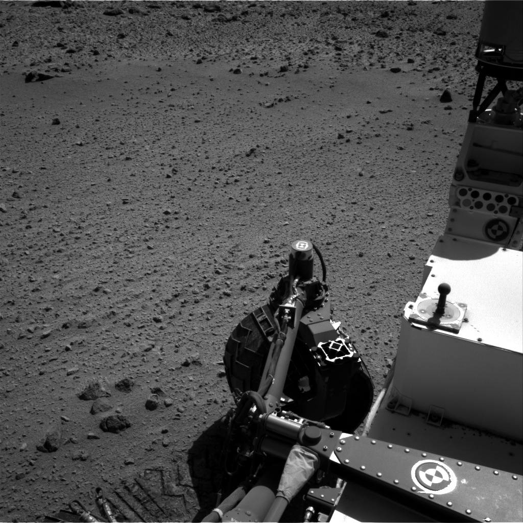Nasa's Mars rover Curiosity acquired this image using its Right Navigation Camera on Sol 561, at drive 1296, site number 28