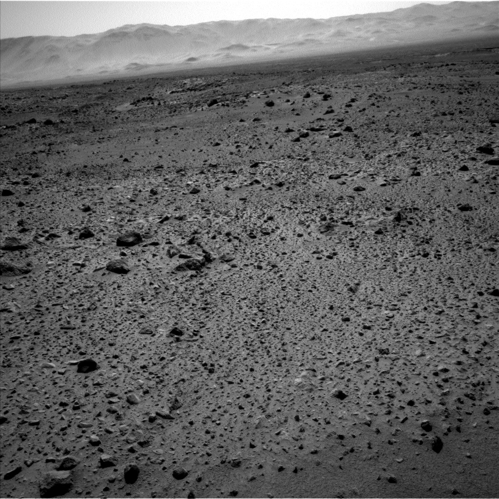 Nasa's Mars rover Curiosity acquired this image using its Left Navigation Camera on Sol 562, at drive 1374, site number 28