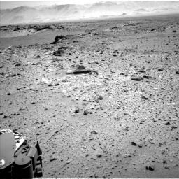 Nasa's Mars rover Curiosity acquired this image using its Left Navigation Camera on Sol 563, at drive 1392, site number 28
