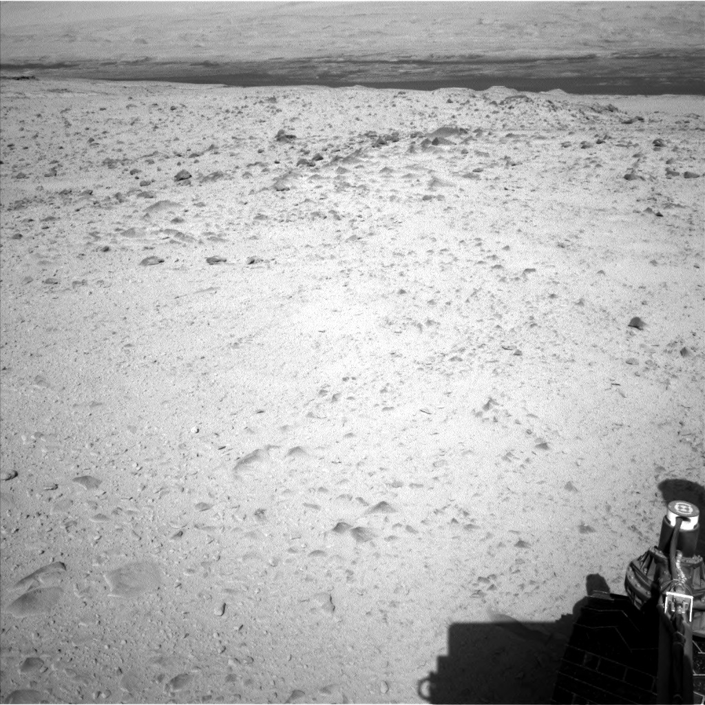 Nasa's Mars rover Curiosity acquired this image using its Left Navigation Camera on Sol 563, at drive 0, site number 29