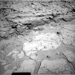 Nasa's Mars rover Curiosity acquired this image using its Left Navigation Camera on Sol 564, at drive 186, site number 29