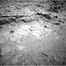 Nasa's Mars rover Curiosity acquired this image using its Left Navigation Camera on Sol 564, at drive 198, site number 29