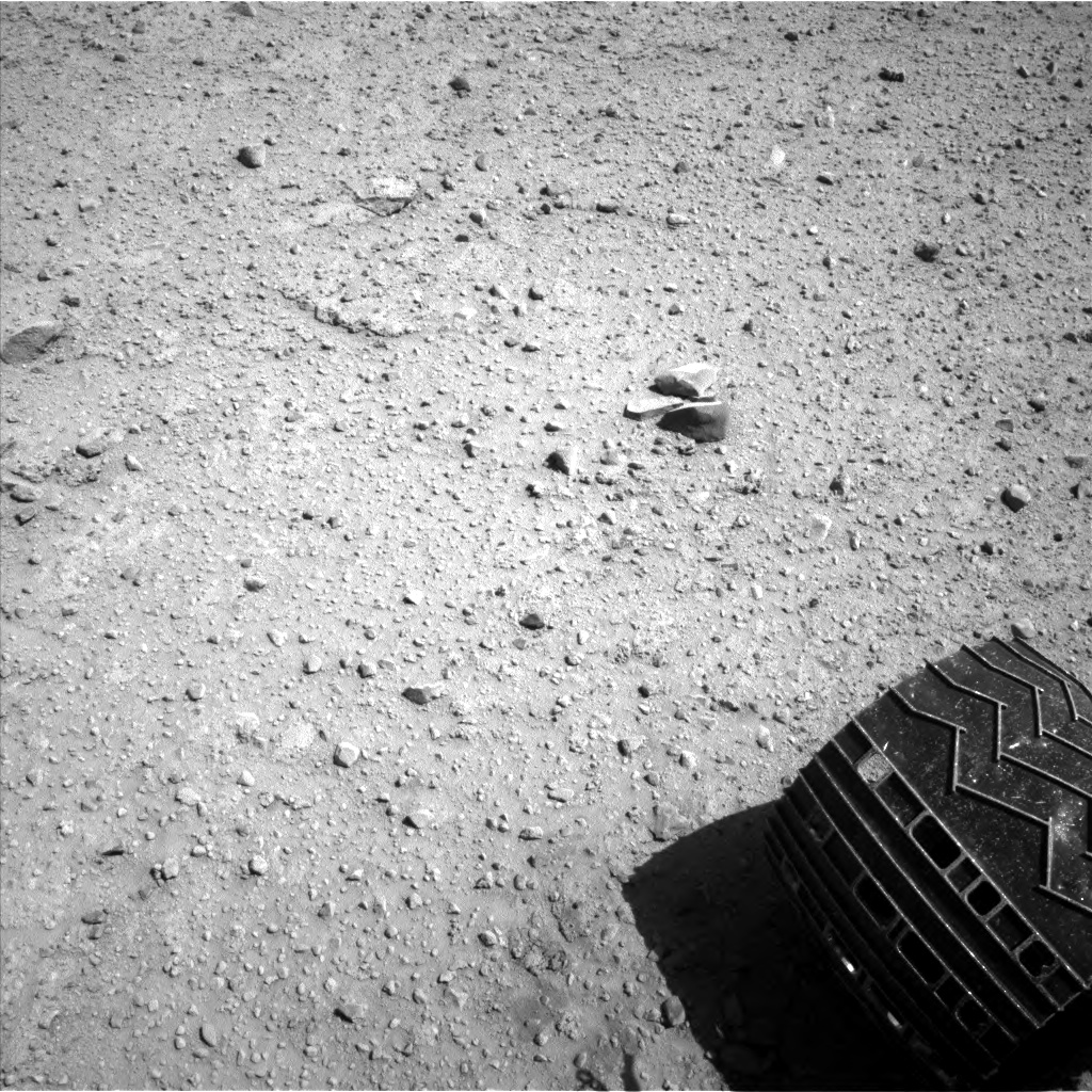 Nasa's Mars rover Curiosity acquired this image using its Left Navigation Camera on Sol 565, at drive 536, site number 29