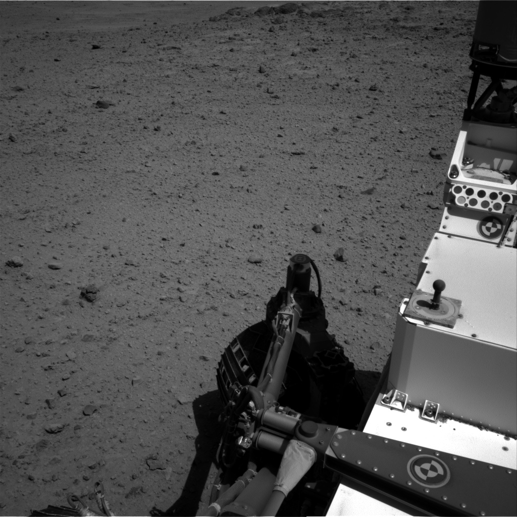 Nasa's Mars rover Curiosity acquired this image using its Right Navigation Camera on Sol 565, at drive 490, site number 29