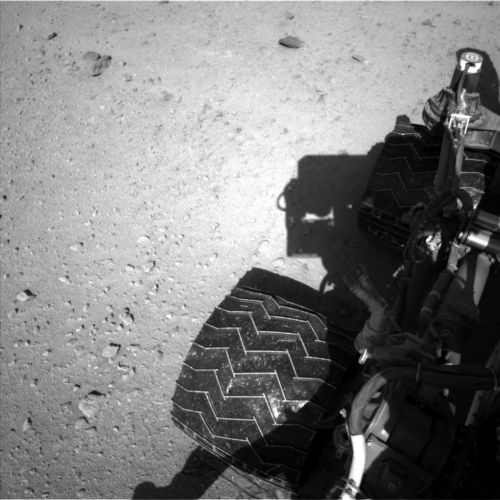 Nasa's Mars rover Curiosity acquired this image using its Left Navigation Camera on Sol 568, at drive 1020, site number 29