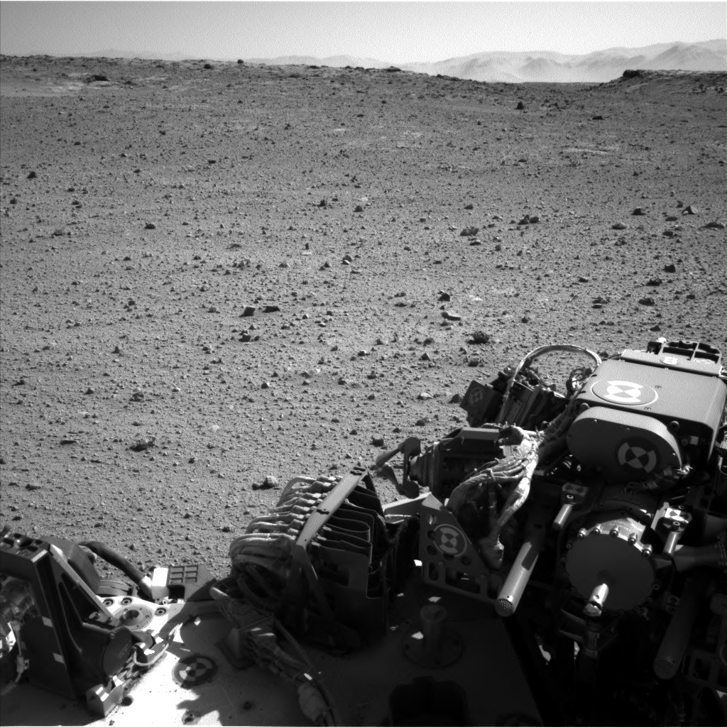 Nasa's Mars rover Curiosity acquired this image using its Left Navigation Camera on Sol 568, at drive 1020, site number 29