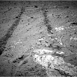 Nasa's Mars rover Curiosity acquired this image using its Left Navigation Camera on Sol 569, at drive 1104, site number 29