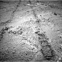 Nasa's Mars rover Curiosity acquired this image using its Left Navigation Camera on Sol 569, at drive 1176, site number 29